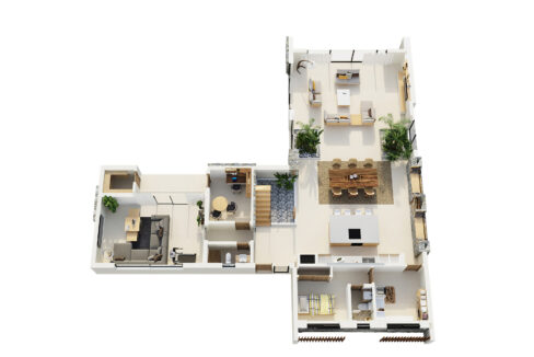 B2 - 3d FloorPlan_PB-HD