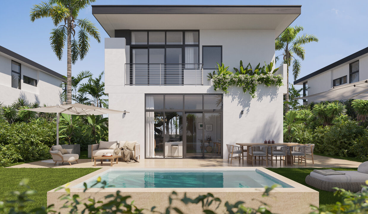 Palmas III - Villa Palmito - Fachada Trasera