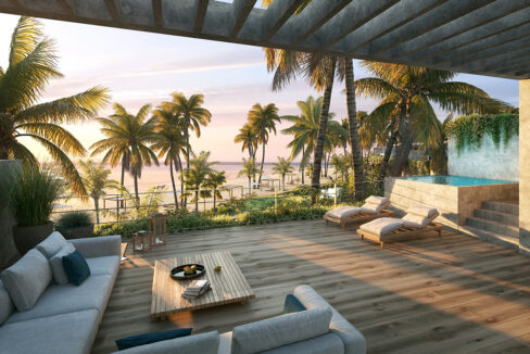 Silver Beach - Terrace View